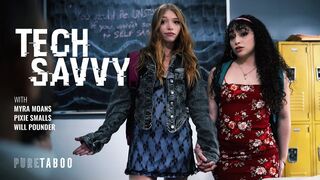 Pure Taboo - Tech Savvy - Will Pounder, Myra Moans, Pixie Smalls [2026-02-03] Сover